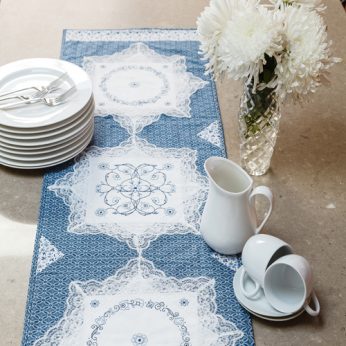 Make This Table Runner With 6 Hankies