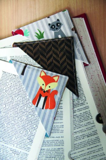 Quick Stitch: Create your own Pyramid Corner Bookmarks by Staci Wendland