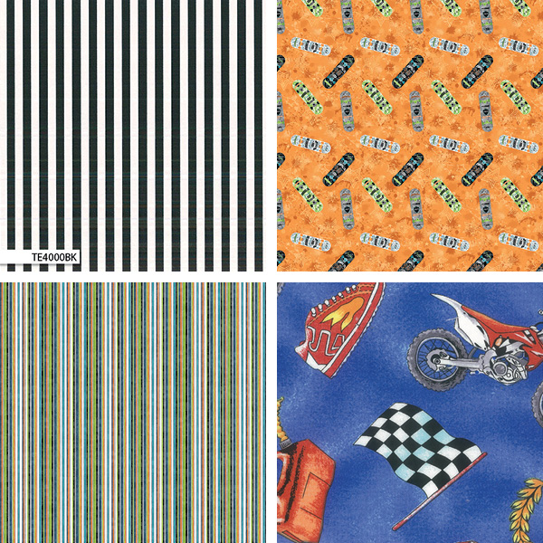 Pattern & Palette Play - Sports Fabrics