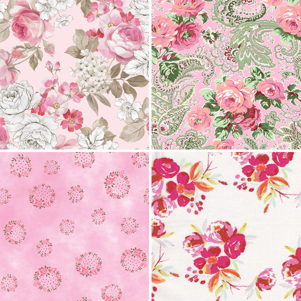 Rose Fabrics 1-4
